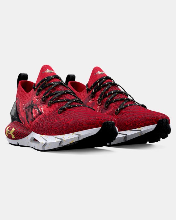 Unisex UA HOVR™ Phantom 2 Chinese New Year Running Shoes in Red image number 2